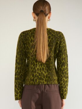 Numph - NURiette Leo Pullover Green Numph - NURiette Leo Pullover Green