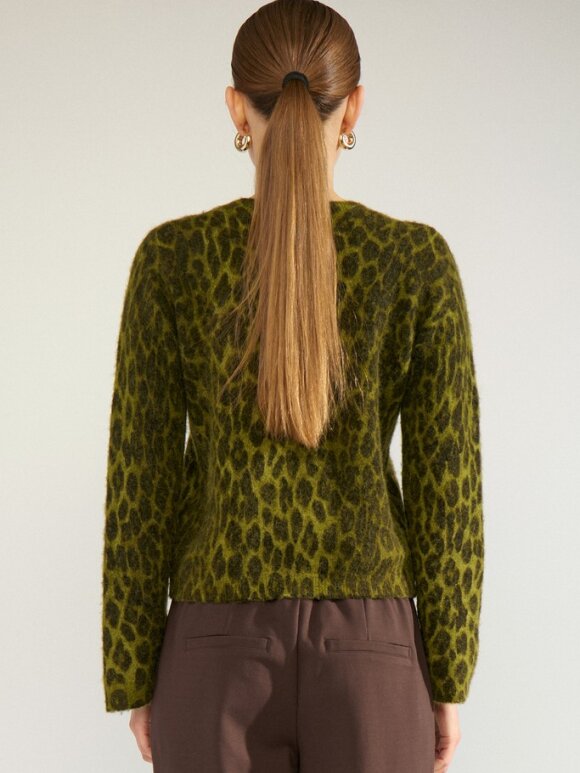 Numph - NURiette Leo Pullover Green
