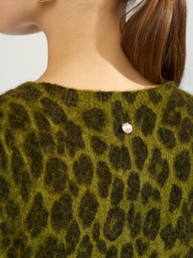 Numph - NURiette Leo Pullover Green Numph - NURiette Leo Pullover Green