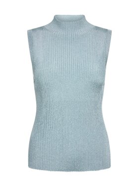 Mos Mosh - MMImanja Highneck SL Knit Top Mos Mosh - MMImanja Highneck SL Knit Top