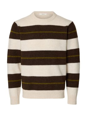Selected - Slmrai Ls Knit Reg Crew neck