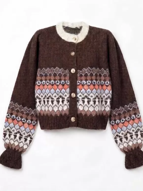 Lecoco - Imma Cardigan Brown