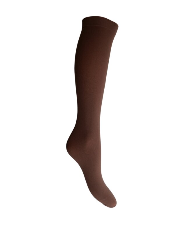 Black Colour - BCMuna Knee High Socks Espress