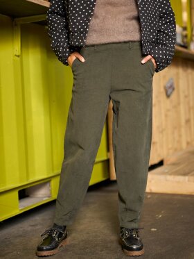Black Colour - BCMemphis Barrel Pant Army Black Colour - BCMemphis Barrel Pant Army
