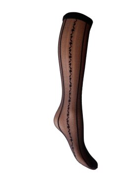 Black Colour - BCMalva Knee High Socks Black