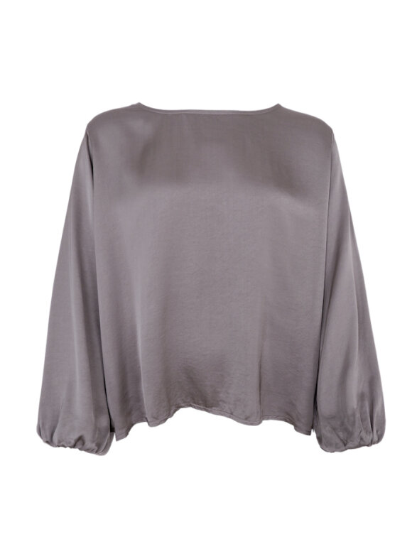 Black Colour - BCMabel LS Blouse Taupe