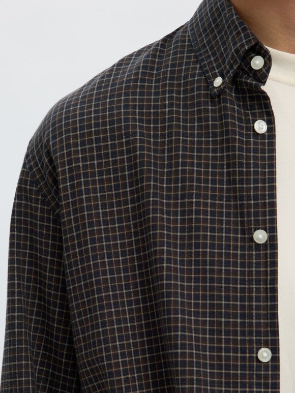 Selected - SLMRegcole Jay Melange LSShirt