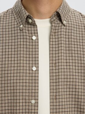 Selected - SLMRegcole Jay Melange LSShirt Selected - SLMRegcole Jay Melange LSShirt