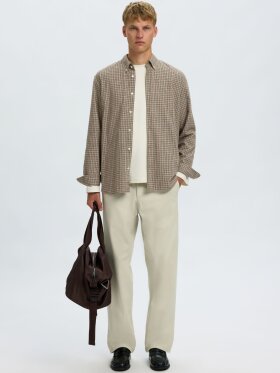 Selected - SLMRegcole Jay Melange LSShirt Selected - SLMRegcole Jay Melange LSShirt