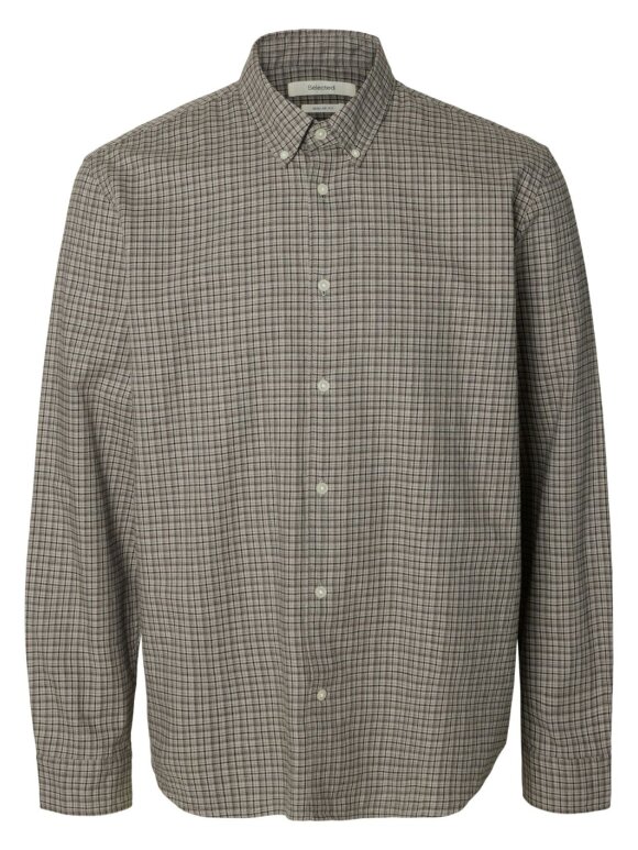 Selected - SLMRegcole Jay Melange LSShirt
