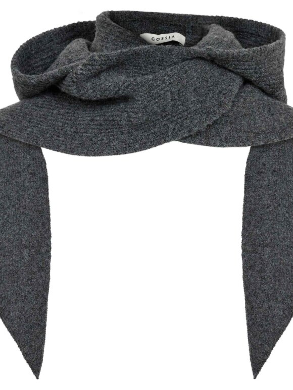 Gossia - EtteGO Scarf Hoodie Dark Grey
