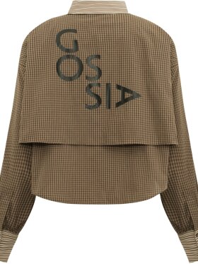 Gossia - ChalineGO Shirt Brown Cheks