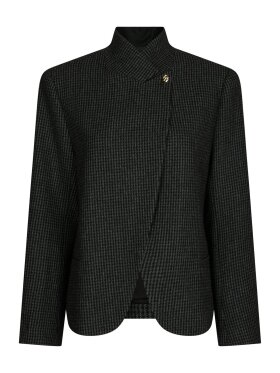 Neo Noir - Paria Check Blazer Dark Grey