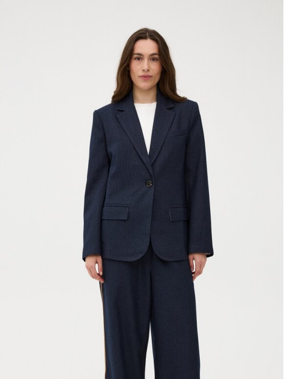 Gossia - BeatriceGO Jo Blazer Navy Stri