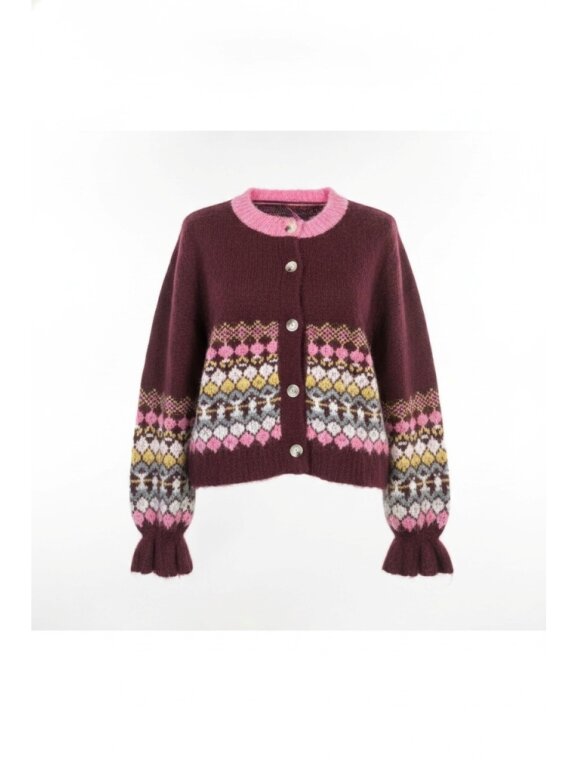 Lecoco - Imma Cardigan Bordeaux