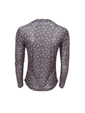Black Colour - BCAnnie Mesh Blouse Coffee Dot Black Colour - BCAnnie Mesh Blouse Coffee Dot