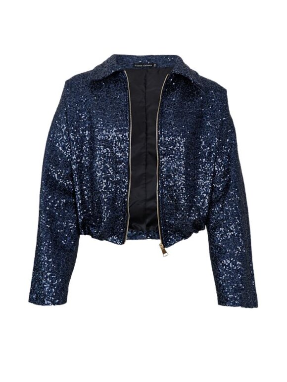 Black Colour - BCGary Bomber Jacket Navy