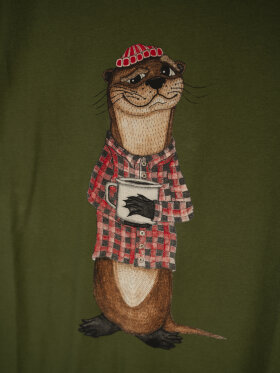 Lakor - Otter Coffee T-shirt