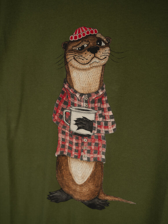 Lakor - Otter Coffee T-shirt