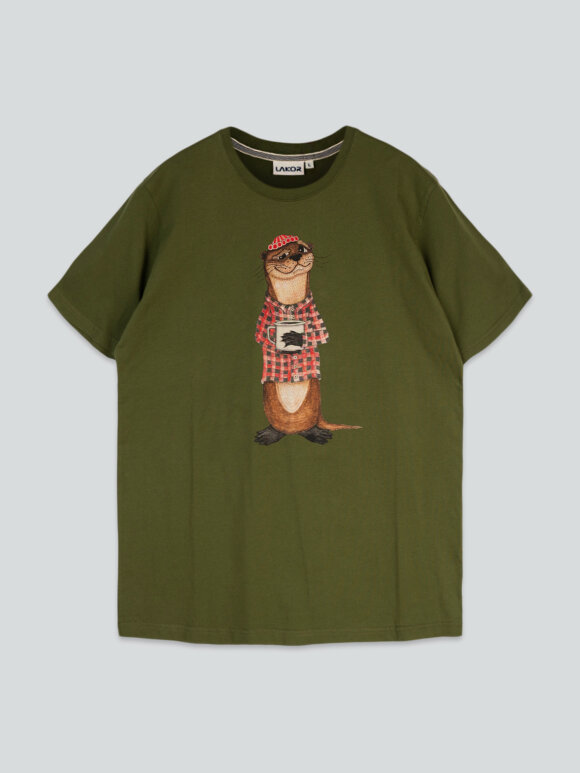 Lakor - Otter Coffee T-shirt