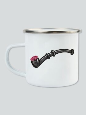 Lakor - Lakridspibe Enamel Mug