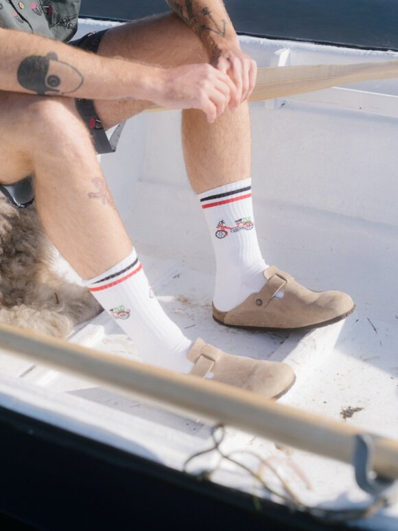Lakor - Red Maxi Tennis Socks