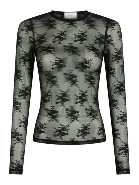 Neo Noir - Evania Mesh Blouse black