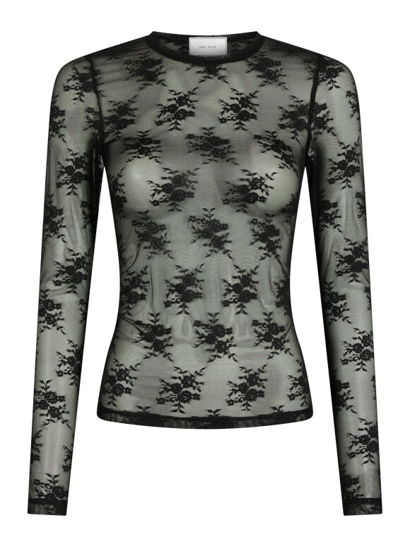 Neo Noir - Evania Mesh Blouse black