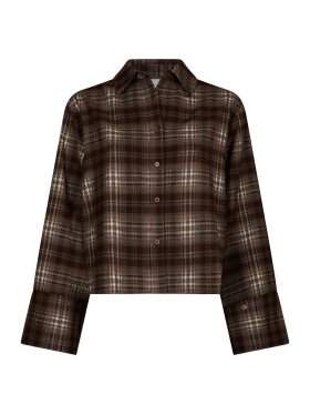 Neo Noir - Jaylin Flannel Check shirt gre Neo Noir - Jaylin Flannel Check shirt gre