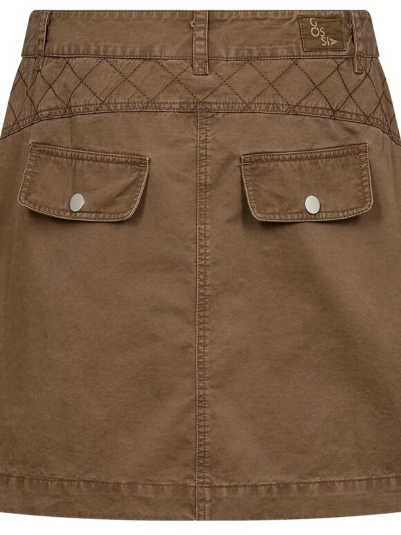 Gossia - MarleaGO Skirt Khaki Brown