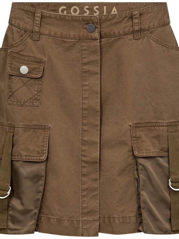Gossia - MarleaGO Skirt Khaki Brown