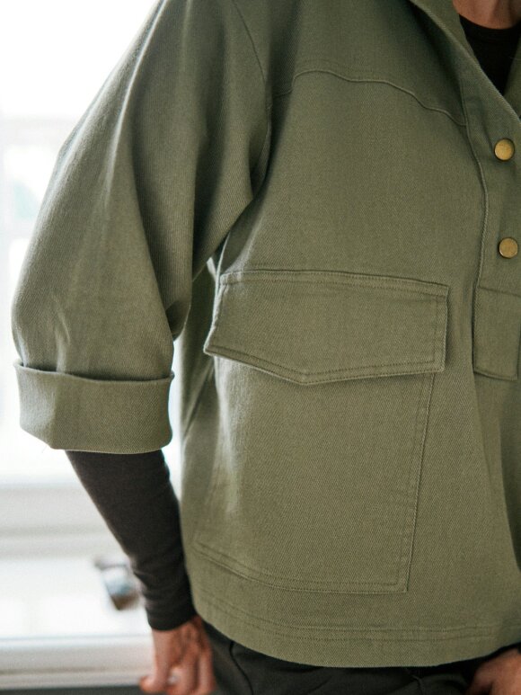 Neo Noir - Elvina Jacket Army