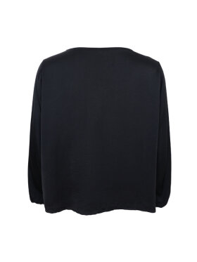 Black Colour - BCMabel LS Blouse Black Black Colour - BCMabel LS Blouse Black
