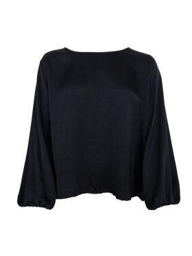 Black Colour - BCMabel LS Blouse Black Black Colour - BCMabel LS Blouse Black