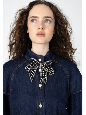 Coster Copenhagen - Big Flower and bow brooch Coster Copenhagen - Big Flower and bow brooch