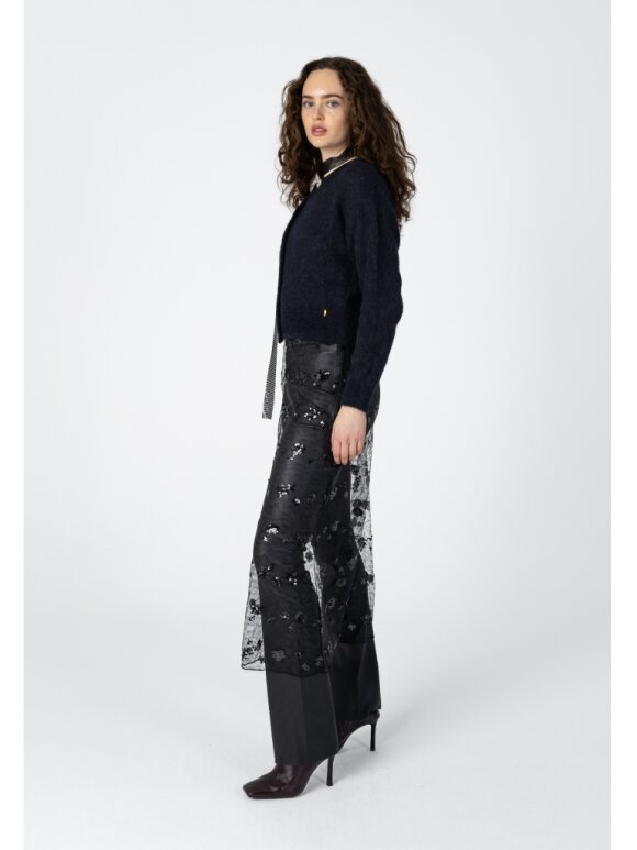 Coster Copenhagen - Sequins skirt black