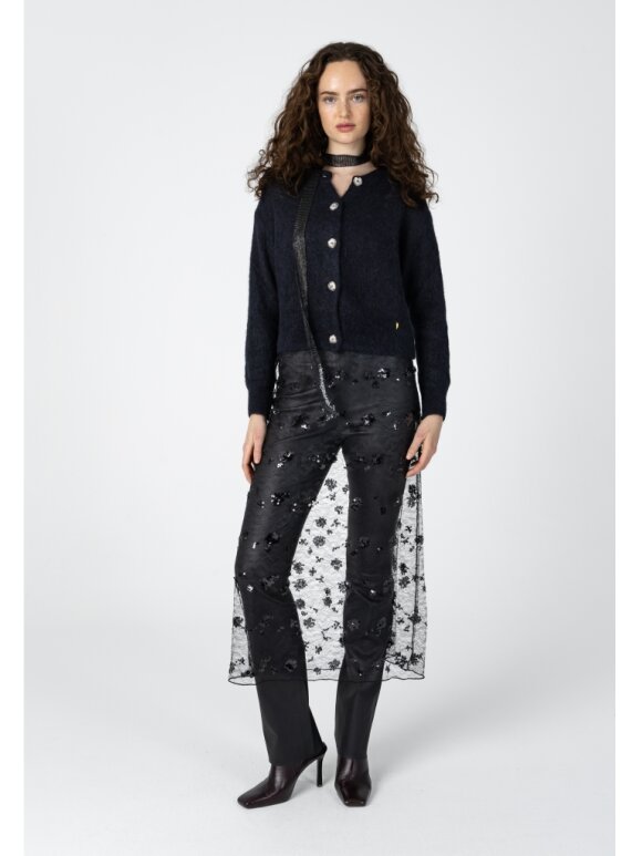 Coster Copenhagen - Sequins skirt black