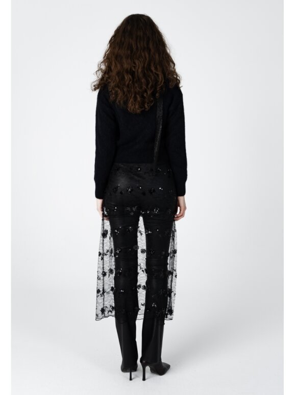 Coster Copenhagen - Sequins skirt black