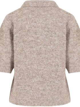 Coster Copenhagen - Knit with Zipper sand Coster Copenhagen - Knit with Zipper sand