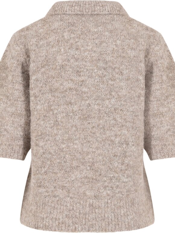 Coster Copenhagen - Knit with Zipper sand