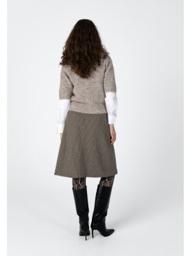 Coster Copenhagen - Knit with Zipper sand Coster Copenhagen - Knit with Zipper sand