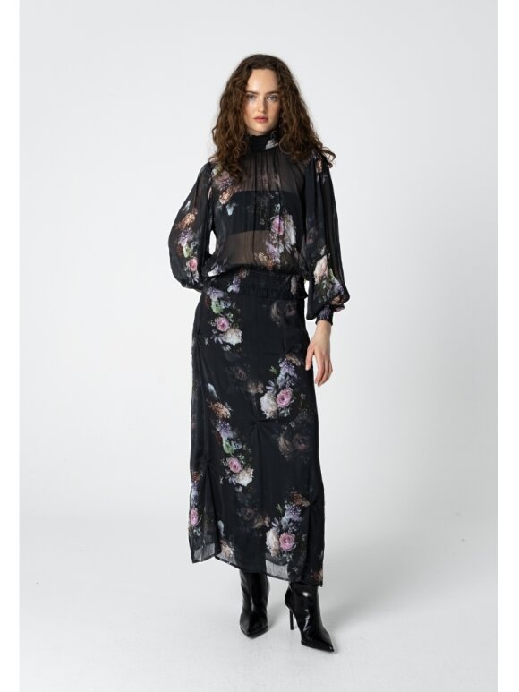 Coster Copenhagen - Blouse in vintage floral print