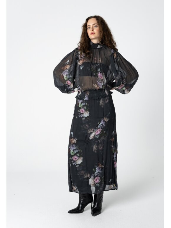 Coster Copenhagen - Blouse in vintage floral print
