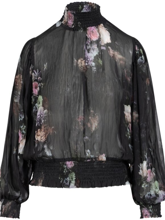 Coster Copenhagen - Blouse in vintage floral print