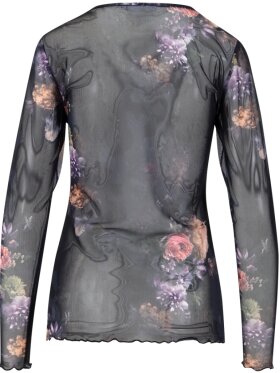 Coster Copenhagen - Mesh O-neck Vintage floral