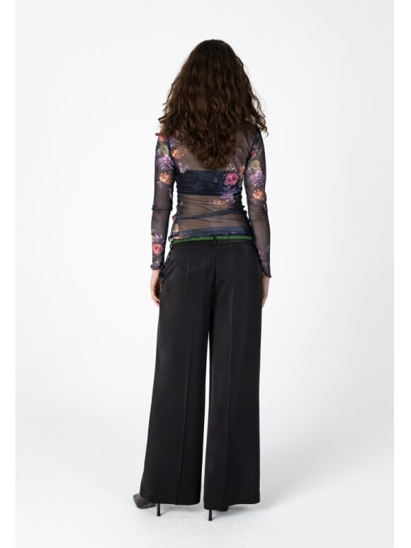Coster Copenhagen - Mesh O-neck Vintage floral