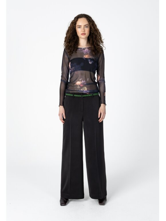 Coster Copenhagen - Mesh O-neck Vintage floral