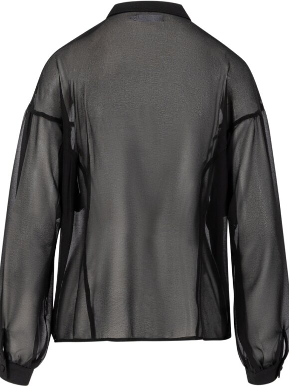 Coster Copenhagen - Shirt with Gatherings black