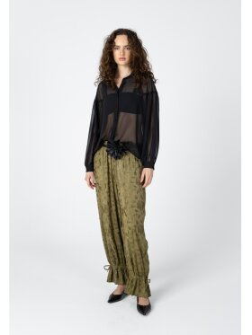 Coster Copenhagen - Shirt with Gatherings black