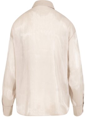 Coster Copenhagen - Metallic Shirt Light Beige Coster Copenhagen - Metallic Shirt Light Beige